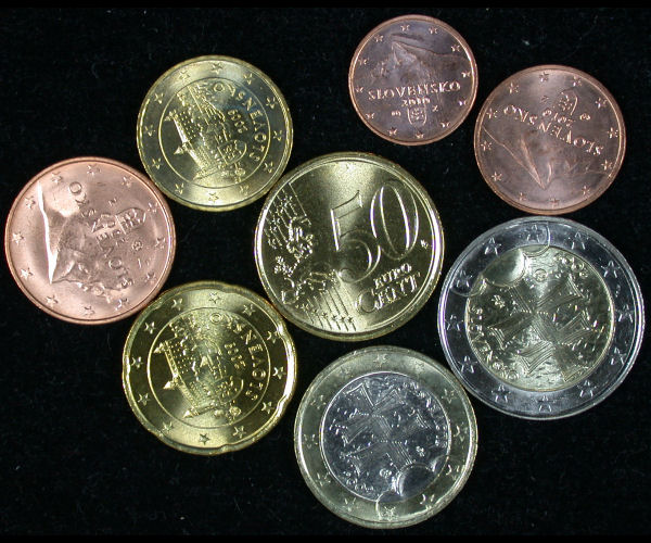 Slovakia Set of 8 Euro Coins